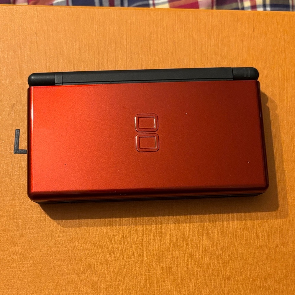 Nintendo DS Lite in Vibrant Red and Black